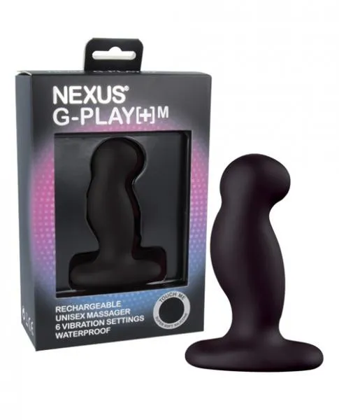 Nexus Anal Nexus G Play Rechargeable Medium Black