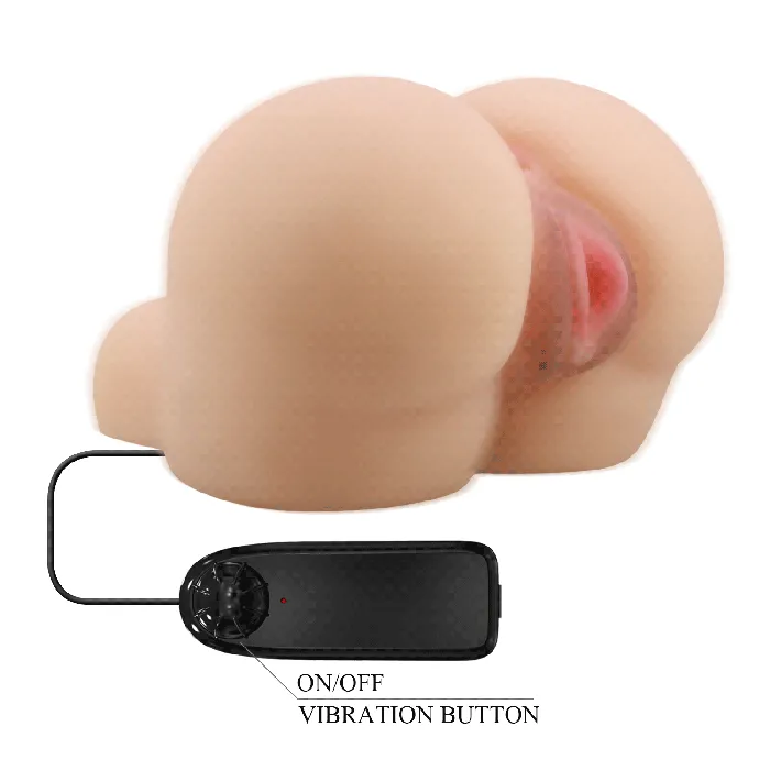 Vibrating Kylie Masturbator Flesh Pretty Love Male Sex Toys