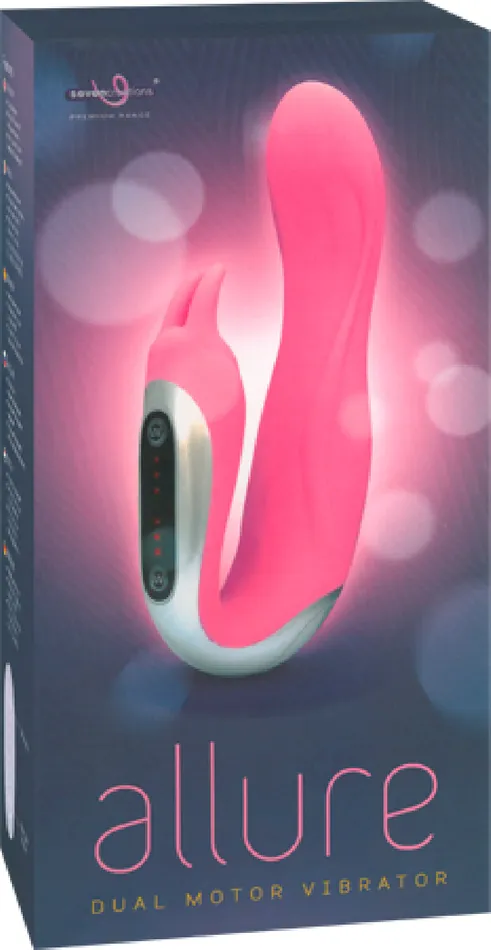 Vibrators Seven Creations Premium Collection Allure Rabbit Pink