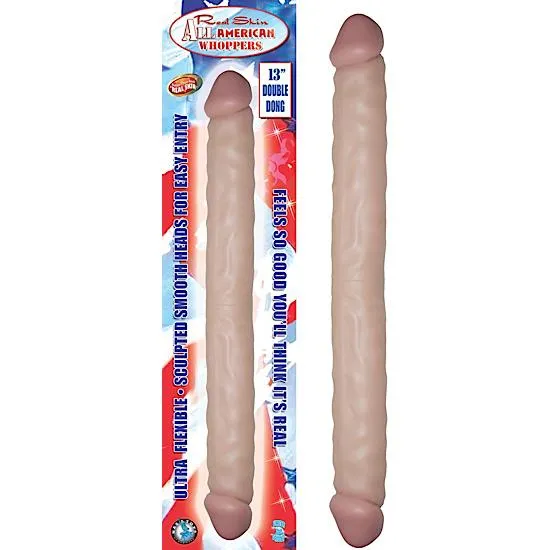 Whopper Double Dong 13 Beige Nasstoys Dildos Whopper Double Dong 13 Beige Nasstoys Dildos