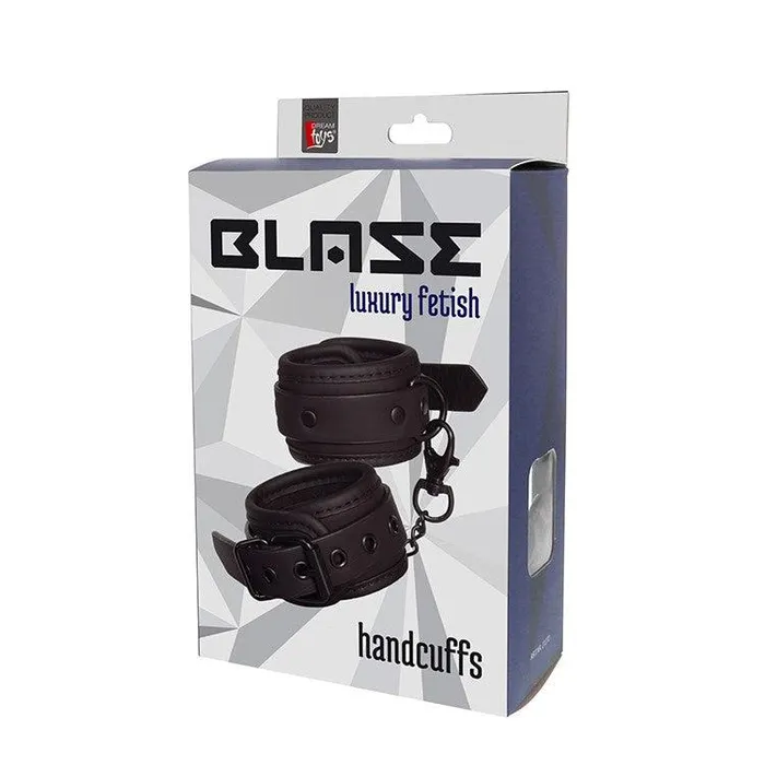 Anal Dream Toys Luxurious BDSM Handcuffs Blaze Black