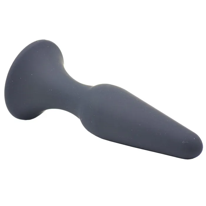 Lightspeed Love Anal Classic Black Silicone Medium Butt Plug