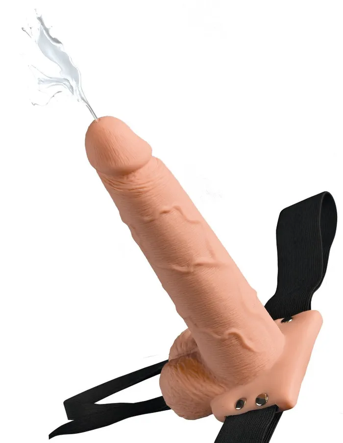 PipeDream Female Sex Toys Fetish Fantasy Series 75 Hollow Squirting StrapOn