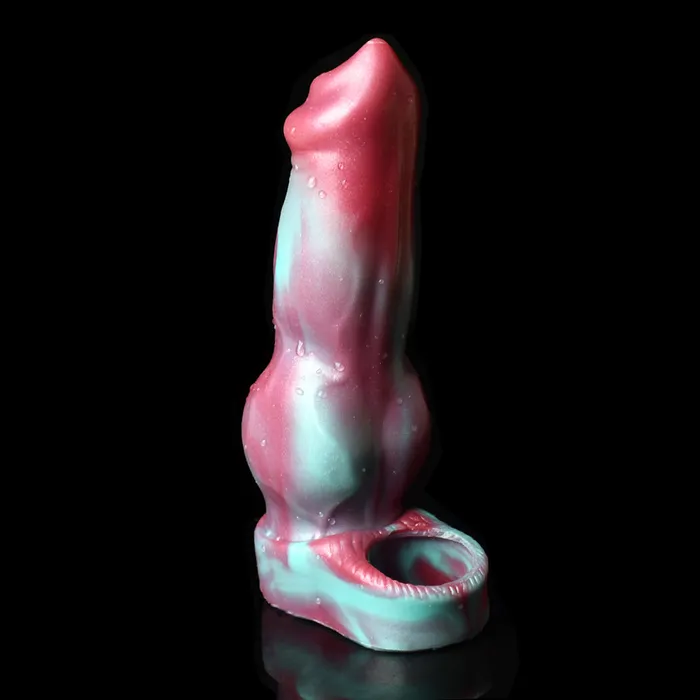 FAAK Peacock Fantasy Monster Silicone Penis Sleeve Cock Extender 303 FAAK Male Sex Toys
