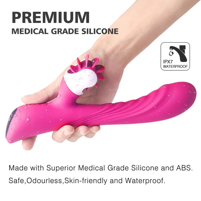 Female Sex Toys Red Hot Thrills RHT Rotating Clitoral Stimulator GSpot Vibrator Female Sex Toys Red Hot Thrills RHT Rotating Clitoral Stimulator GSpot Vibrator
