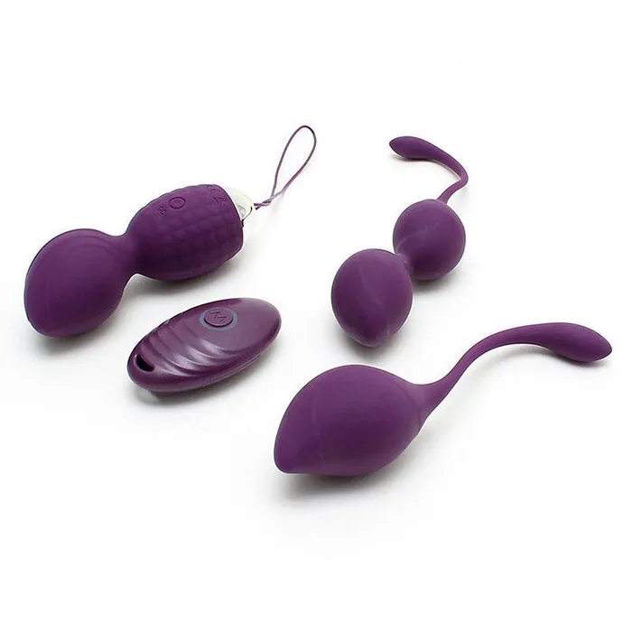 Female Sex Toys Rimba Rimini Vibrating Kegel Ball Set With Remote Control Female Sex Toys Rimba Rimini Vibrating Kegel Ball Set With Remote Control