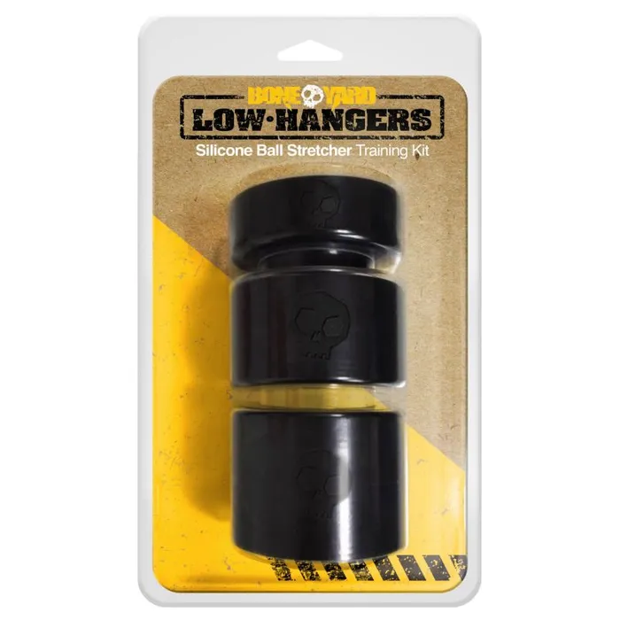 Anal Boneyard Boneyard Low Hangers 3piece Silicone Ball Stretcher Kit Black Anal Boneyard Boneyard Low Hangers 3piece Silicone Ball Stretcher Kit Black