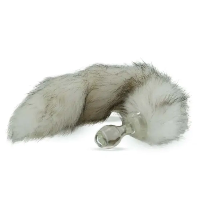 Anal Crystal Delights Crystal Delights Minx Tail Glass Plug Anal Crystal Delights Crystal Delights Minx Tail Glass Plug