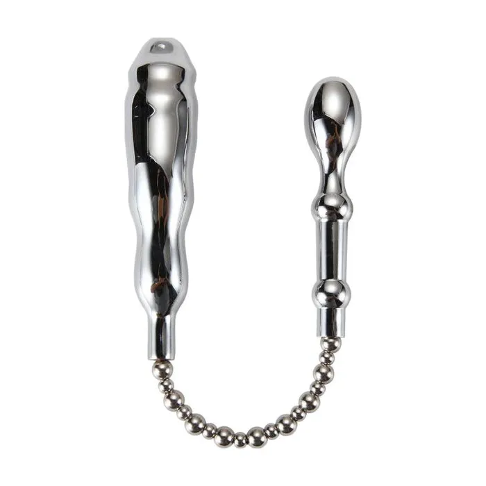 Anal XMEN Silver Dome Double Metal Plug Anal XMEN Silver Dome Double Metal Plug
