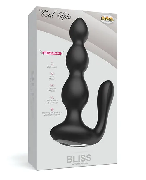 Bliss Tail Spin Anal Vibe Black Hott Products Anal