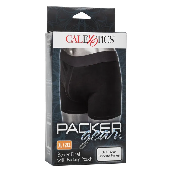 CalExotics Female Sex Toys Packer Gear Boxer Brief with Packing Pouch XL2XL CalExotics Female Sex Toys Packer Gear Boxer Brief with Packing Pouch XL2XL