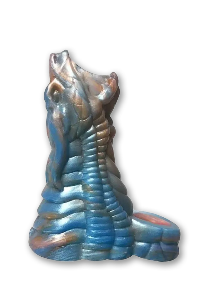 Dildos Icon Brands Alien Nation Gila Silicone Sheath BlueGold