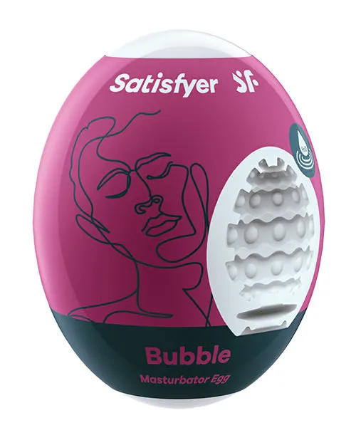Eis INCsatisfyer Male Sex Toys Satisfyer Masturbator Egg Bubble Violet