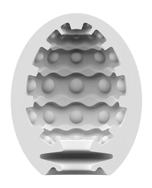 Eis INCsatisfyer Male Sex Toys Satisfyer Masturbator Egg Bubble Violet