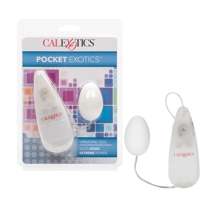 Female Sex Toys CalExotics Pocket Exotics Vibrating Egg