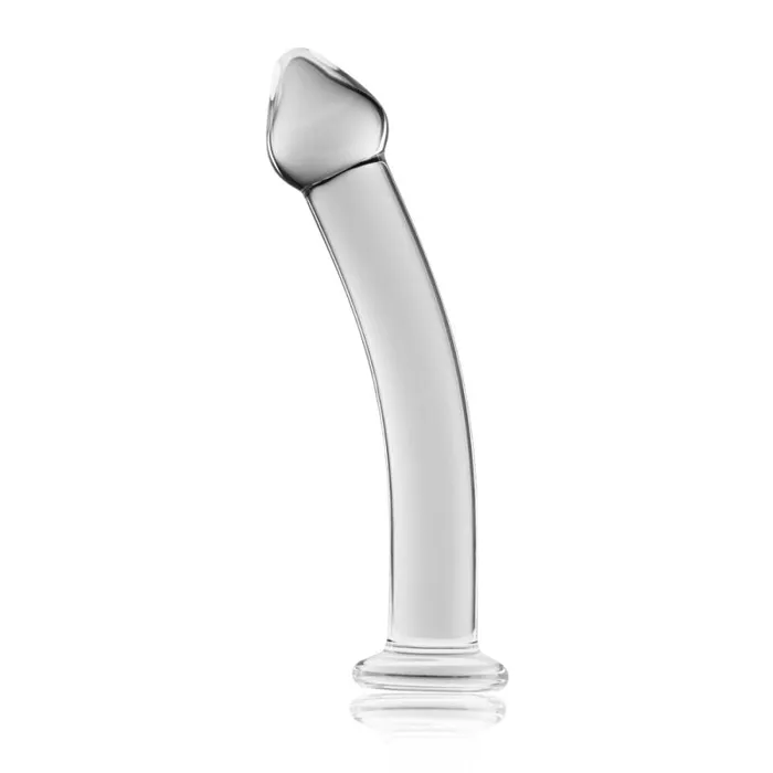 Glass Romance 3 Clear 75in Glass Romance Dildos