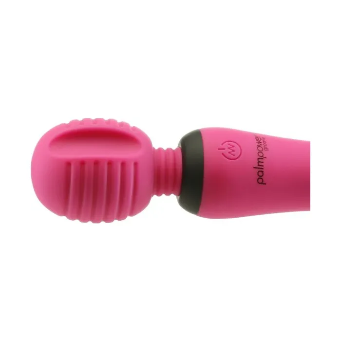 PalmPower Vibrators PalmPower Groove Mini Wand Fuchsia 615cm