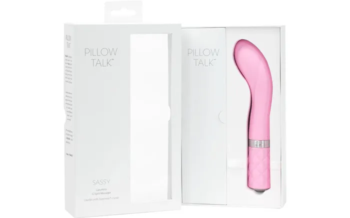 Pillow Talk Vibrators Pillow Talk Sassy Rechargeable Vibrator Pink