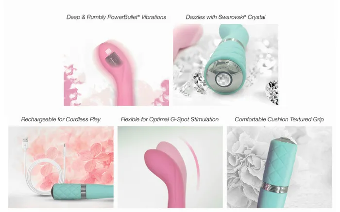 Pillow Talk Vibrators Pillow Talk Sassy Rechargeable Vibrator Pink