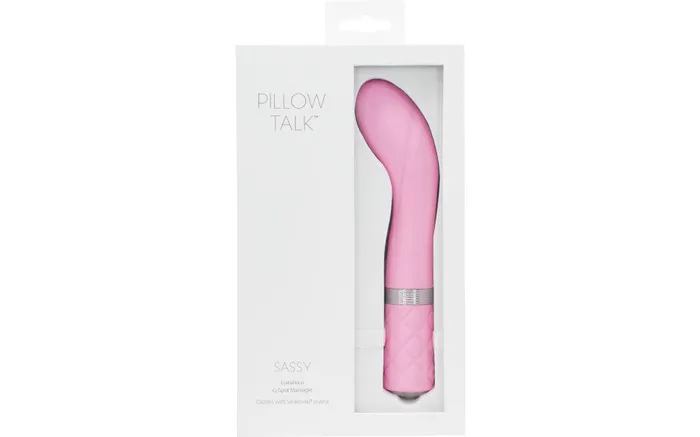 Pillow Talk Vibrators Pillow Talk Sassy Rechargeable Vibrator Pink