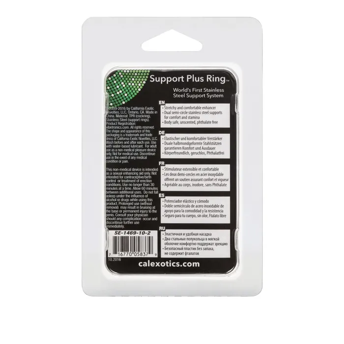 Support Plus Ring CalExotics Male Sex Toys Support Plus Ring CalExotics Male Sex Toys