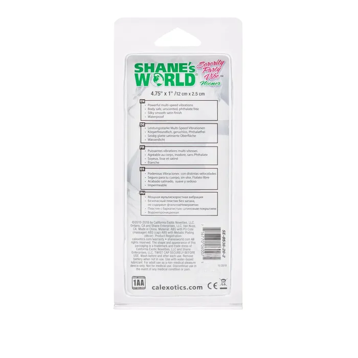 Vibrators CalExotics Shanes World Sorority Party Vibe Nooner Vibrators CalExotics Shanes World Sorority Party Vibe Nooner