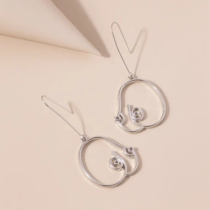 Vibrators Taras Teazers Metallic Breasts Earrings