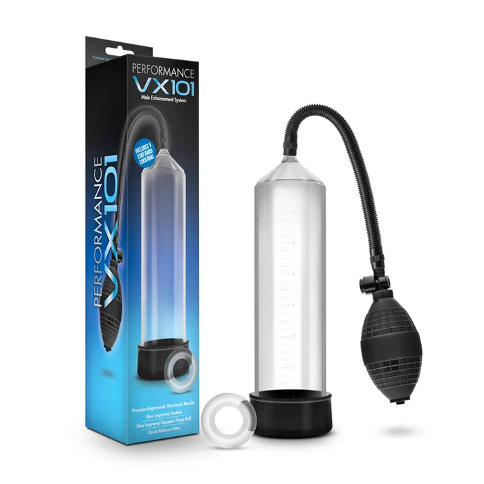 Blush Performance VX101 Male Enhancement Pump Clear Penis Pump Nalpac Male Sex Toys Blush Performance VX101 Male Enhancement Pump Clear Penis Pump Nalpac Male Sex Toys