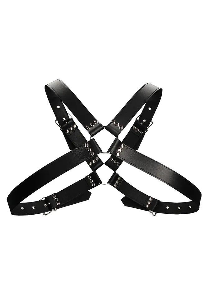 Mens Large Buckle Harness One Size Black Shots America Mens Underwear