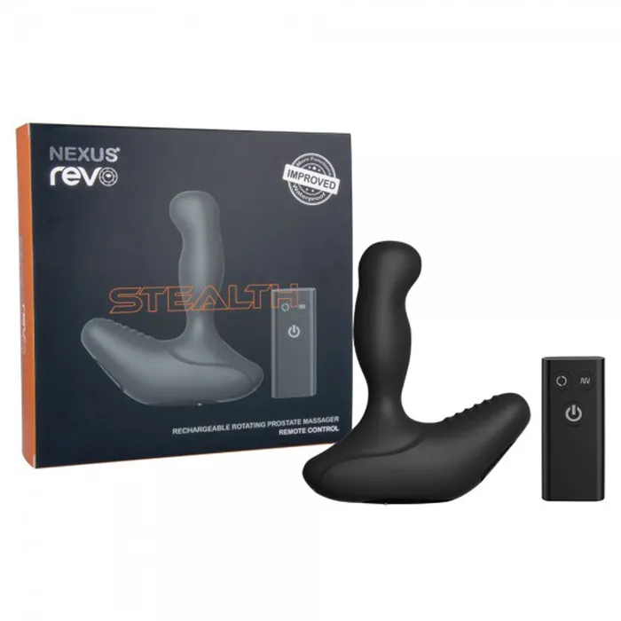 Nalpac Anal Nexus REVO STEALTH Remote Control Rotating Prostate Massager Black Nalpac Anal Nexus REVO STEALTH Remote Control Rotating Prostate Massager Black