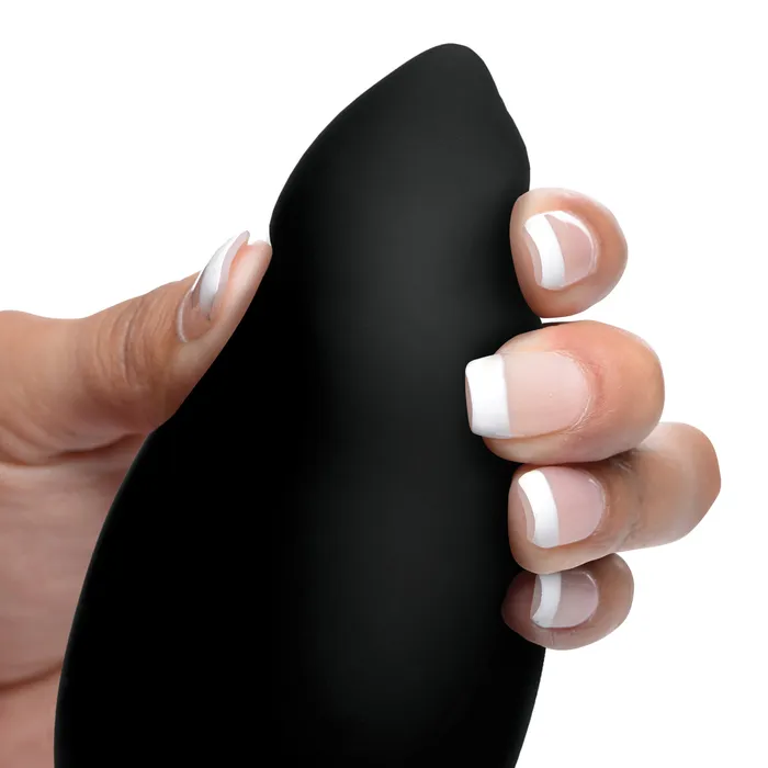 Smooth Silicone Remote Control Vibrating Butt Plug XR Brands Anal
