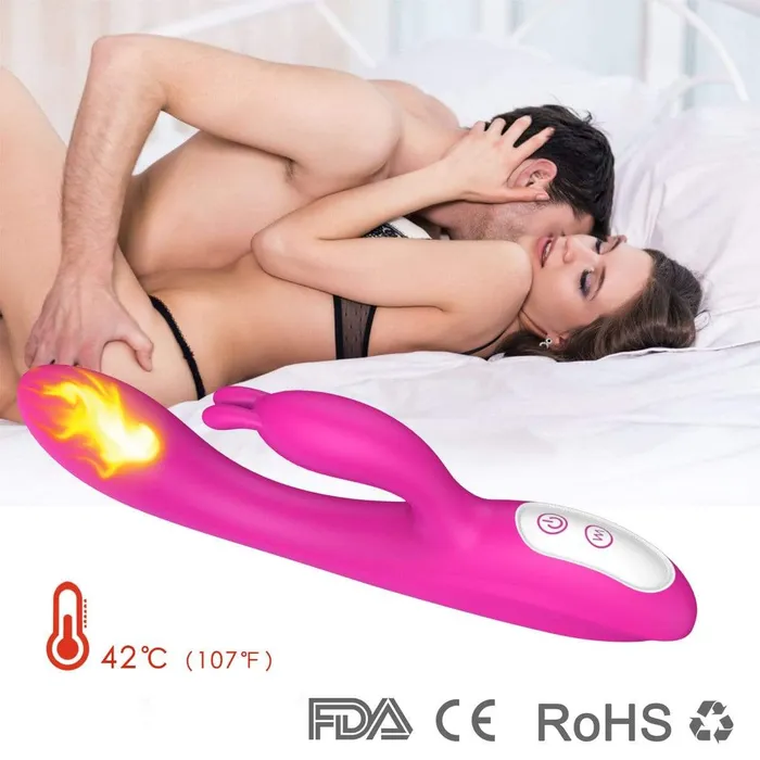 Sohimi Vibrators 9 Vibration Modes 86 in Gspot 2 Motors 1076 F Heating Vibrators