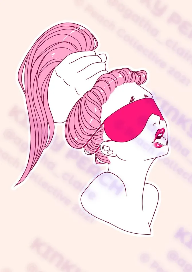 Vibrators Karlotik97 Please Pull My Hair Sticker