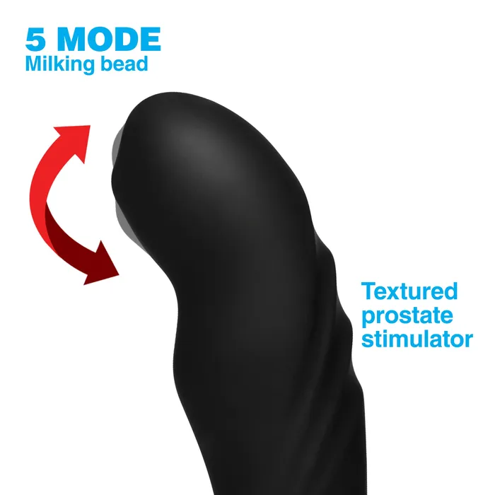 XR Brands Male Sex Toys 3in1 Silicone Prostate Stimulator